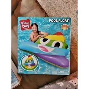 NIB PLAYDAY RAINBOW POOP EMOJI  POOL FLOAT
